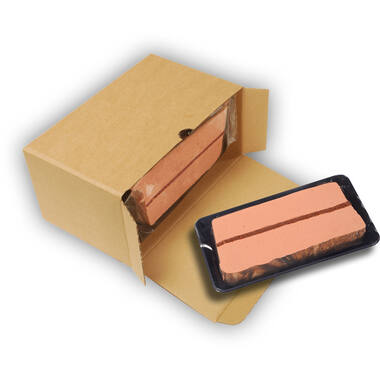 PATE MET SINAASAPPEL EN ARANCELLO 8x150gr PLAKJES